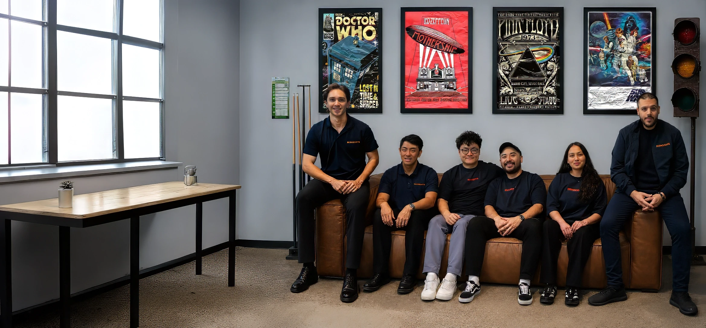 The IronSights team in their Sydney office