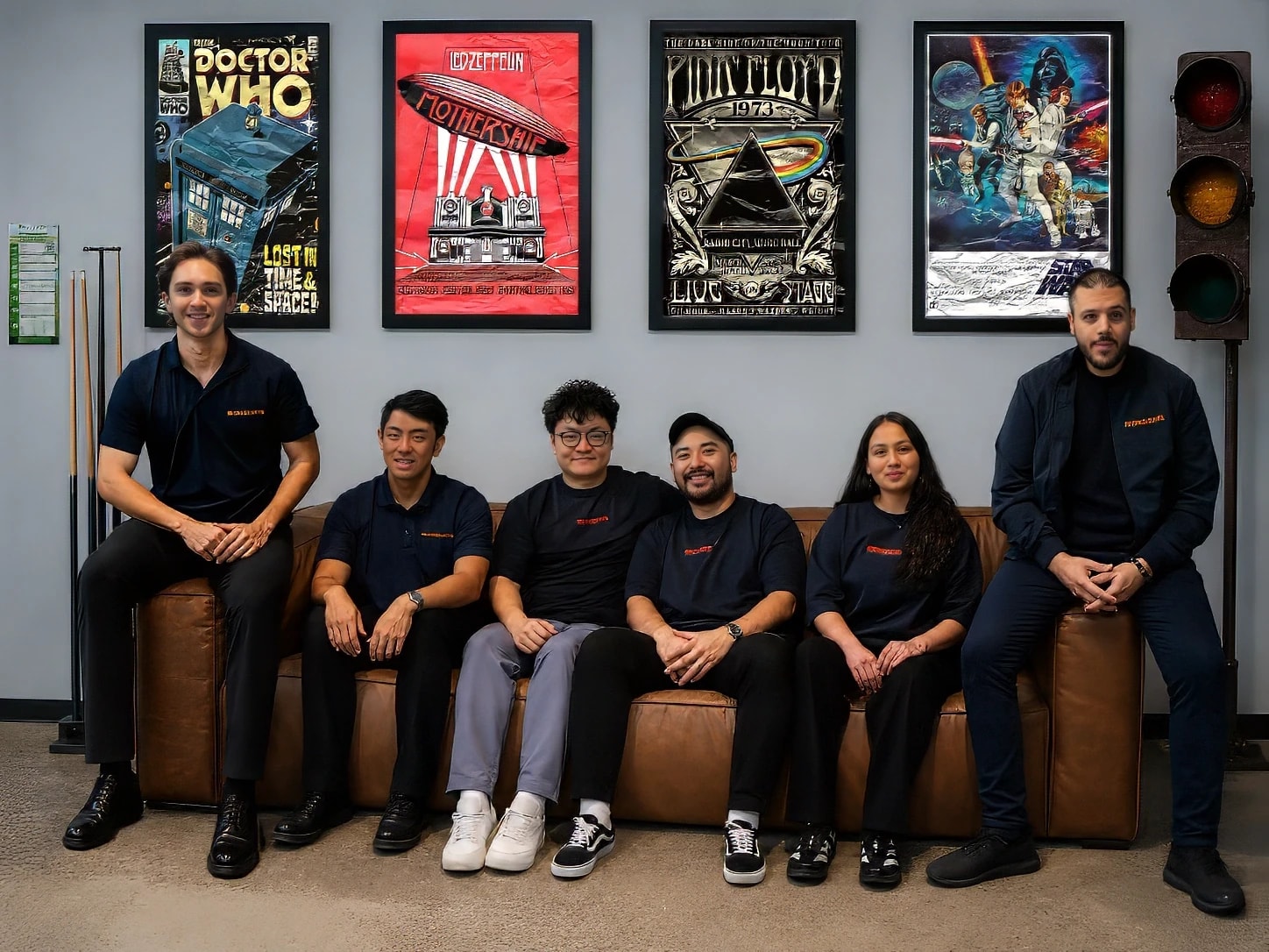 The IronSights team in their Sydney office