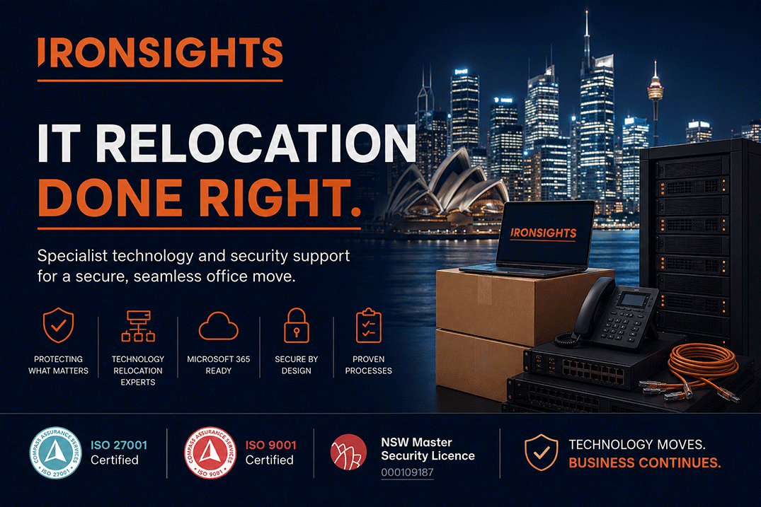 Security Relocation Office Relocation Cyber Security Sydney | IronSights